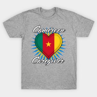 Cameroon Caregiver (white font) T-Shirt